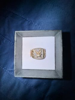 10 karat gold Eagle Ring
