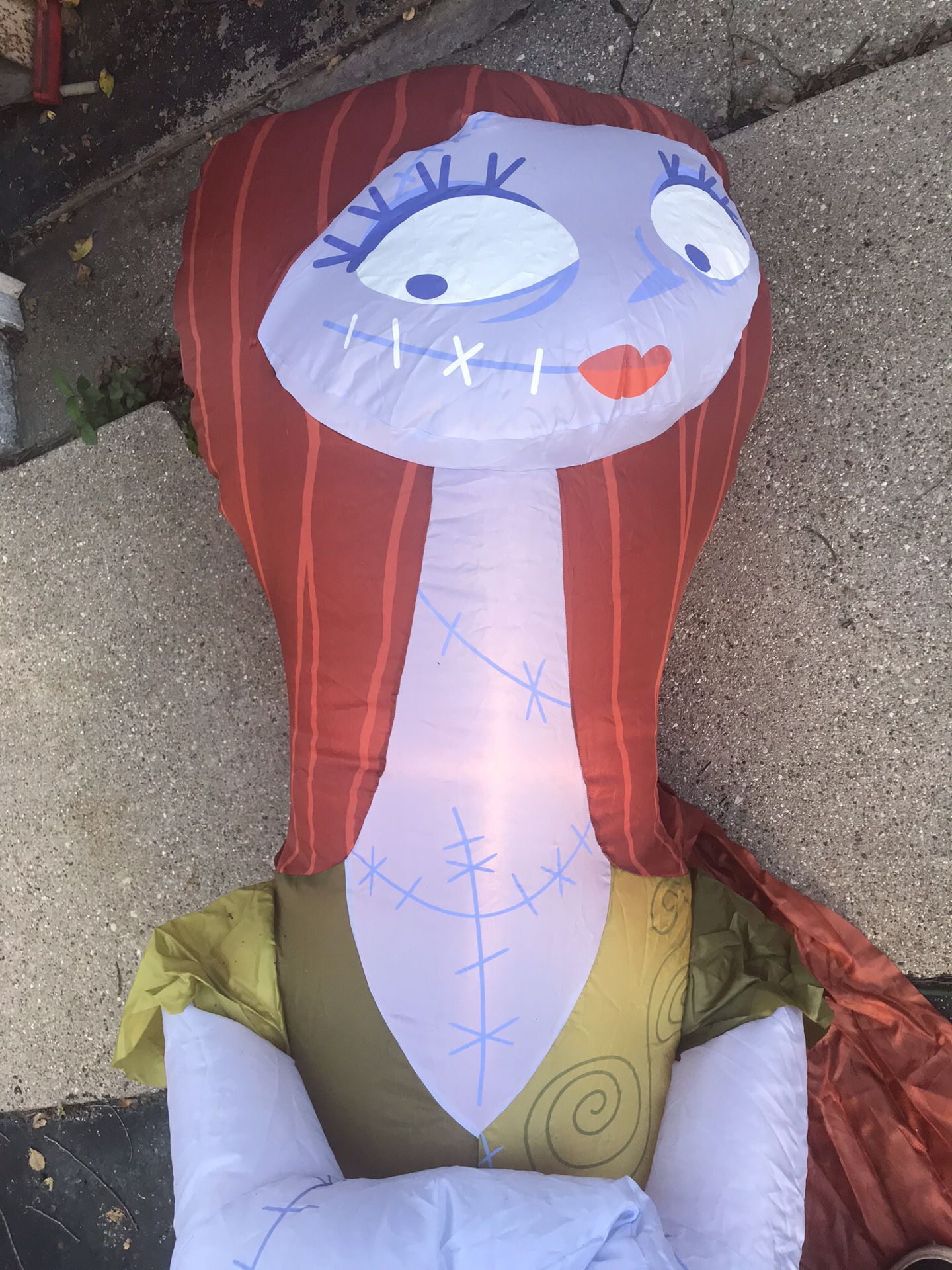 Sally from nightmare before Christmas inflatable