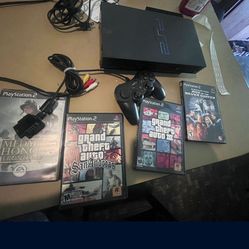 PS3 Fat W Control And Games 