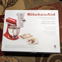 New Kitchen Aid Sifter and Scale Attachment - Baking, Cooking, Kitchen