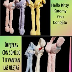 Orejeras De Hello Kitty Y Kuromy 