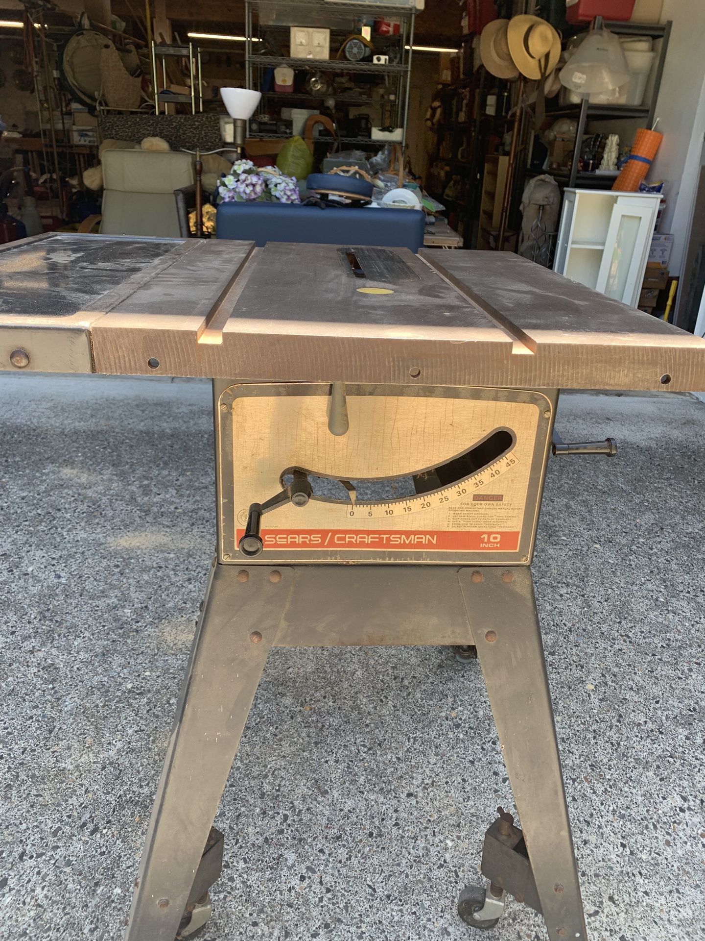 10” Craftsman Table Saw
