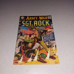 VINTAGE 1967 OUR ARMY AT WAR FEATURING SGT. ROCK #185 COMIC 