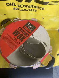 7.5 Qt Wok  With Cover 