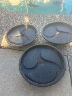 Plant stands with wheels