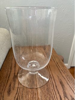 Partylite glass hurricane