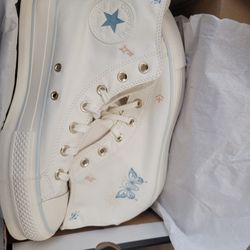 Women's Converse High-top Platform Off White