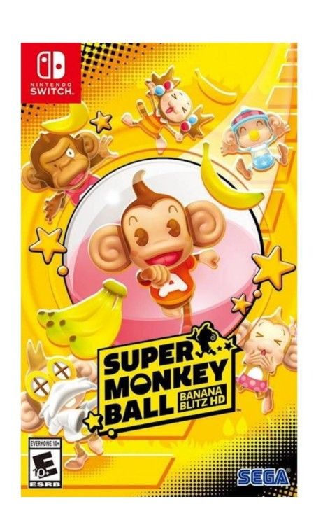 Super Monkey Ball Banana Blitz HD Game For Nintendo Switch (Brand New)