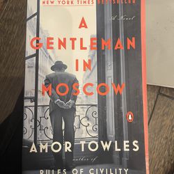 A Gentleman In Moscow Book