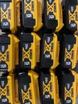 20V DEWALT BATTERIES 5.0  $60 Each.