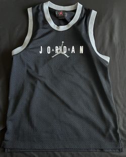 Jordan Men Black/grey Tank Jersey Size Small