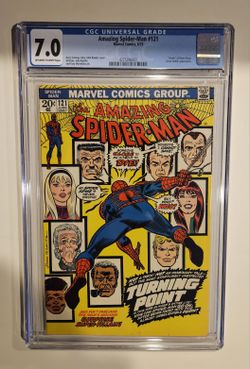Vintage Amazing Spider-Man #121. CGC Graded 1973