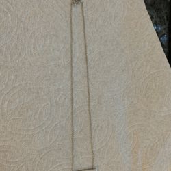 Grandma Silver Toned  16 Inch Necklace 