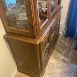 China Cabinet Hutch- Make An Offer! 