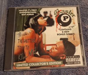 Mastsr P Parental Advisory Ghetto Trying to kill Me Rapper NoLimit