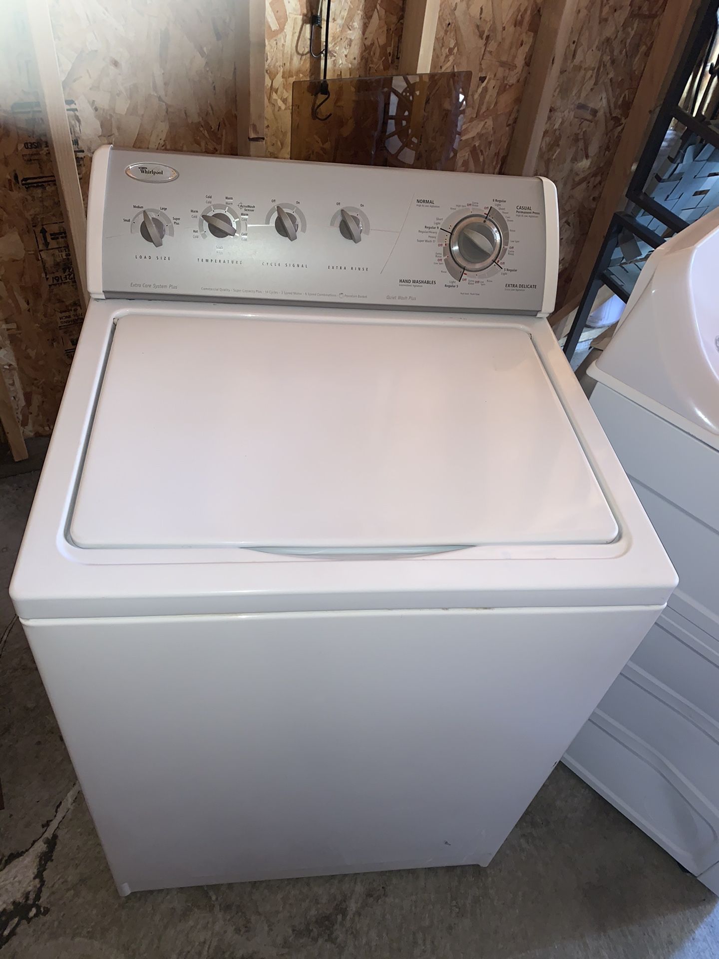 Washer and Dryer