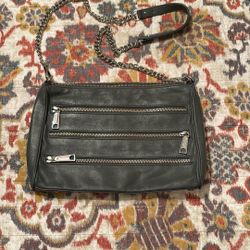 Rebecca Minkoff Gray Crossbody With Dust bag