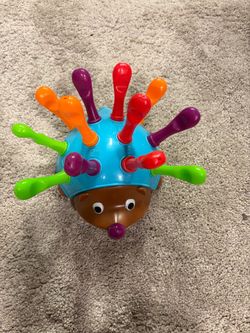 Hedgehog Peg Toy for Toddlers