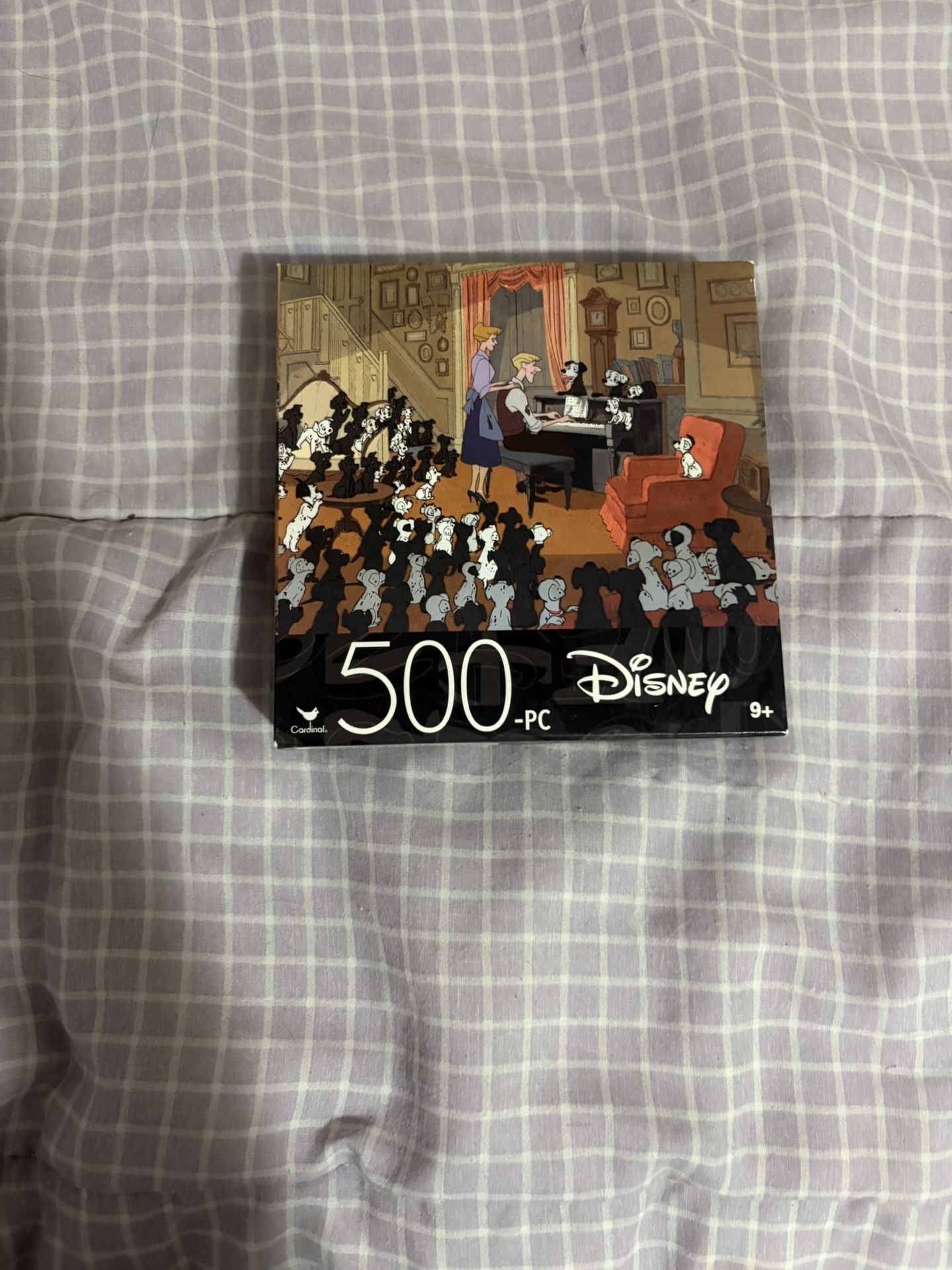 DIsney 101 Dalmatians Puzzle 500 Piece 11X14 Inches Used As Display Only