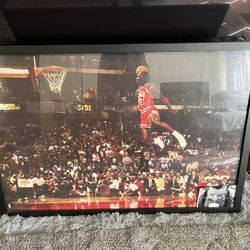 Framed Jordan Poster