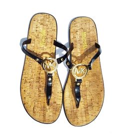 Michael Kors Jelly Cork Flip Flop