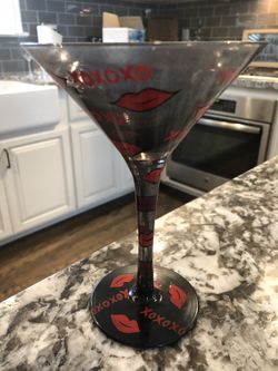 Lolita “for lovers only” martini glass