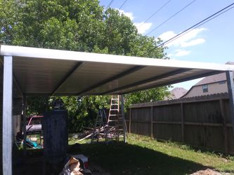 Metal roof carports