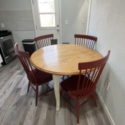 Solid Wood Extending Dining Table