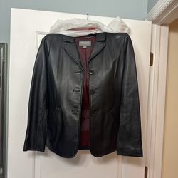 Leather Coat Womens 