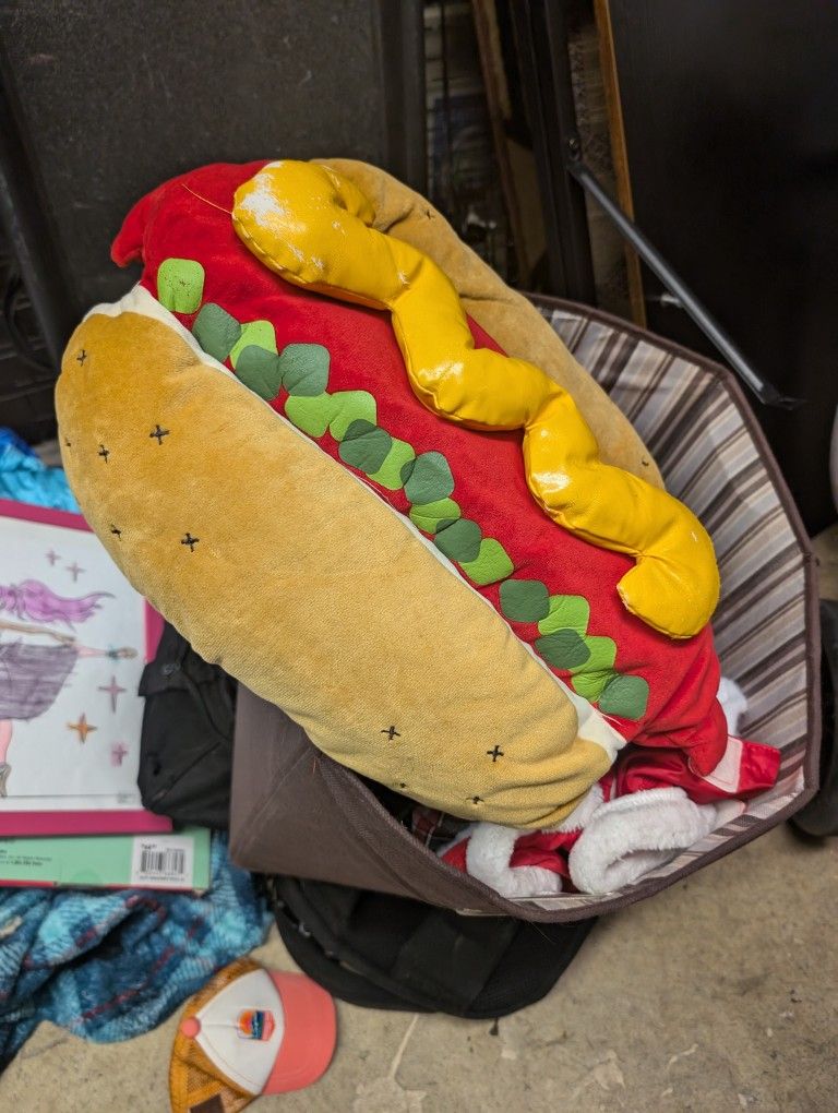 Pet Hot Dog Halloween Costume 