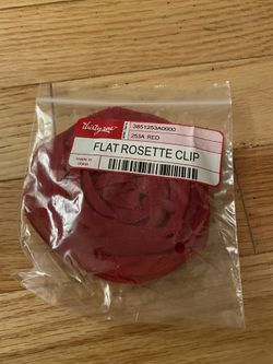 Thirty One Flat Rosette clip