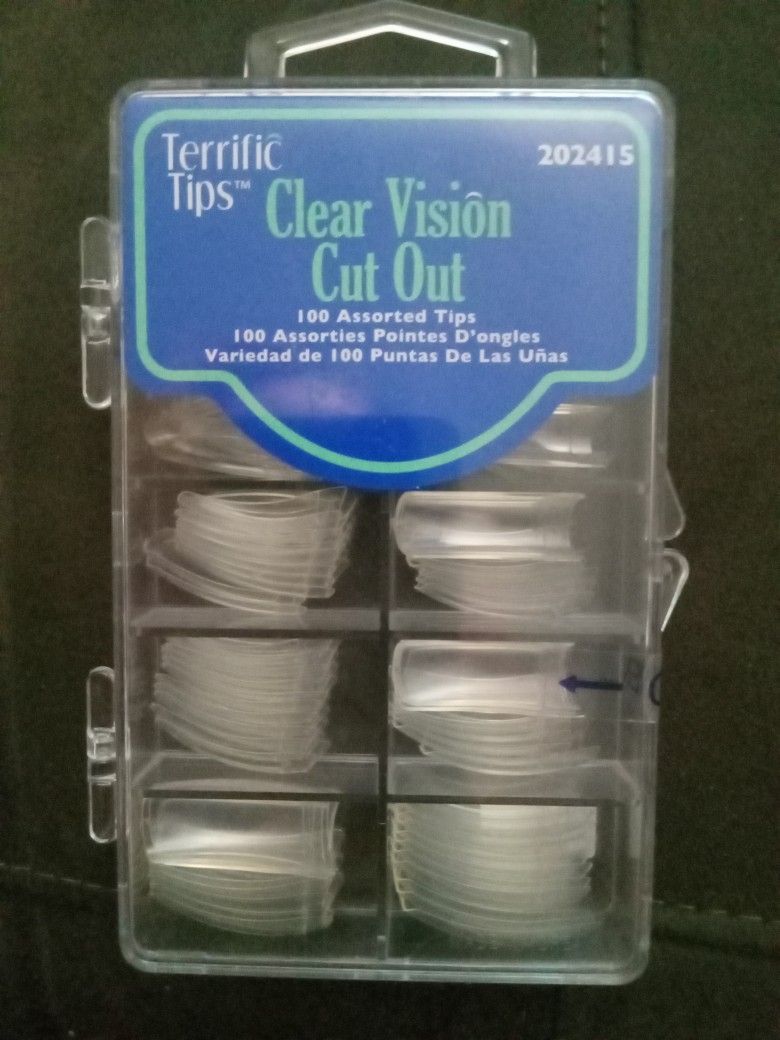 Clear Vision Nail Tips (Set Of 100)