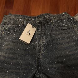 BEDAZZLED JEANS