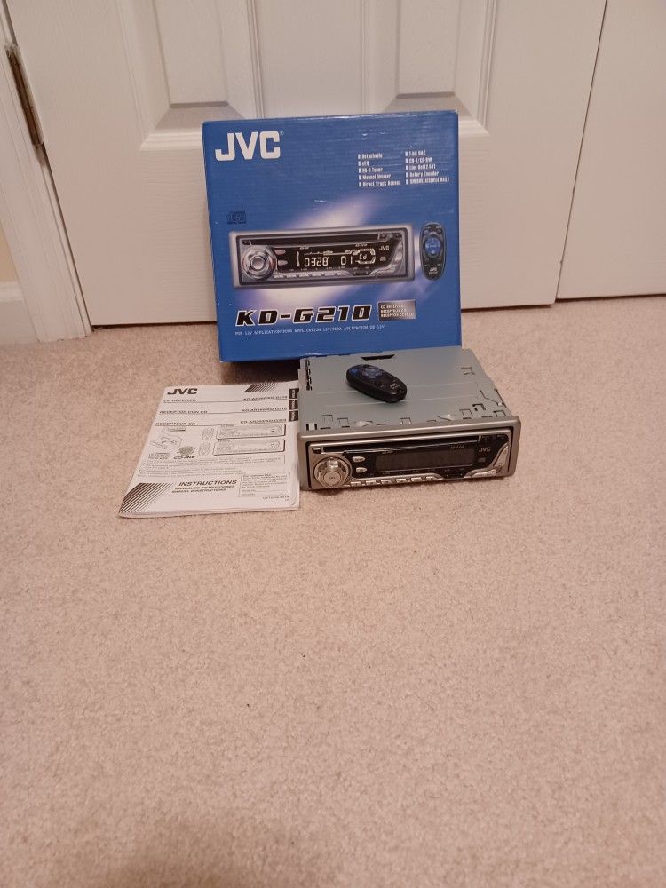 JVC Car CD Player