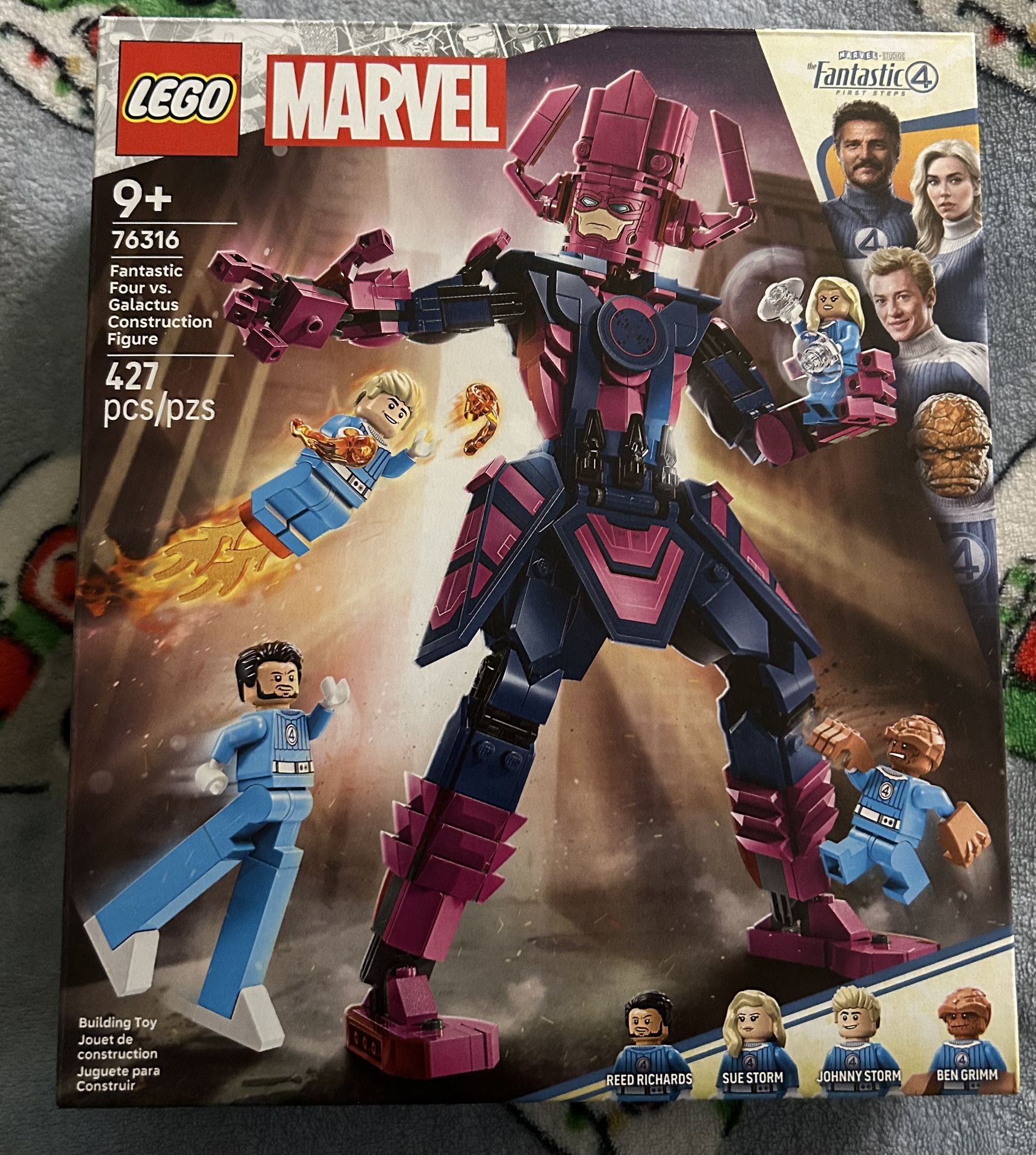 Lego Marvel Fantastic Four Vs Galactus Set 76316