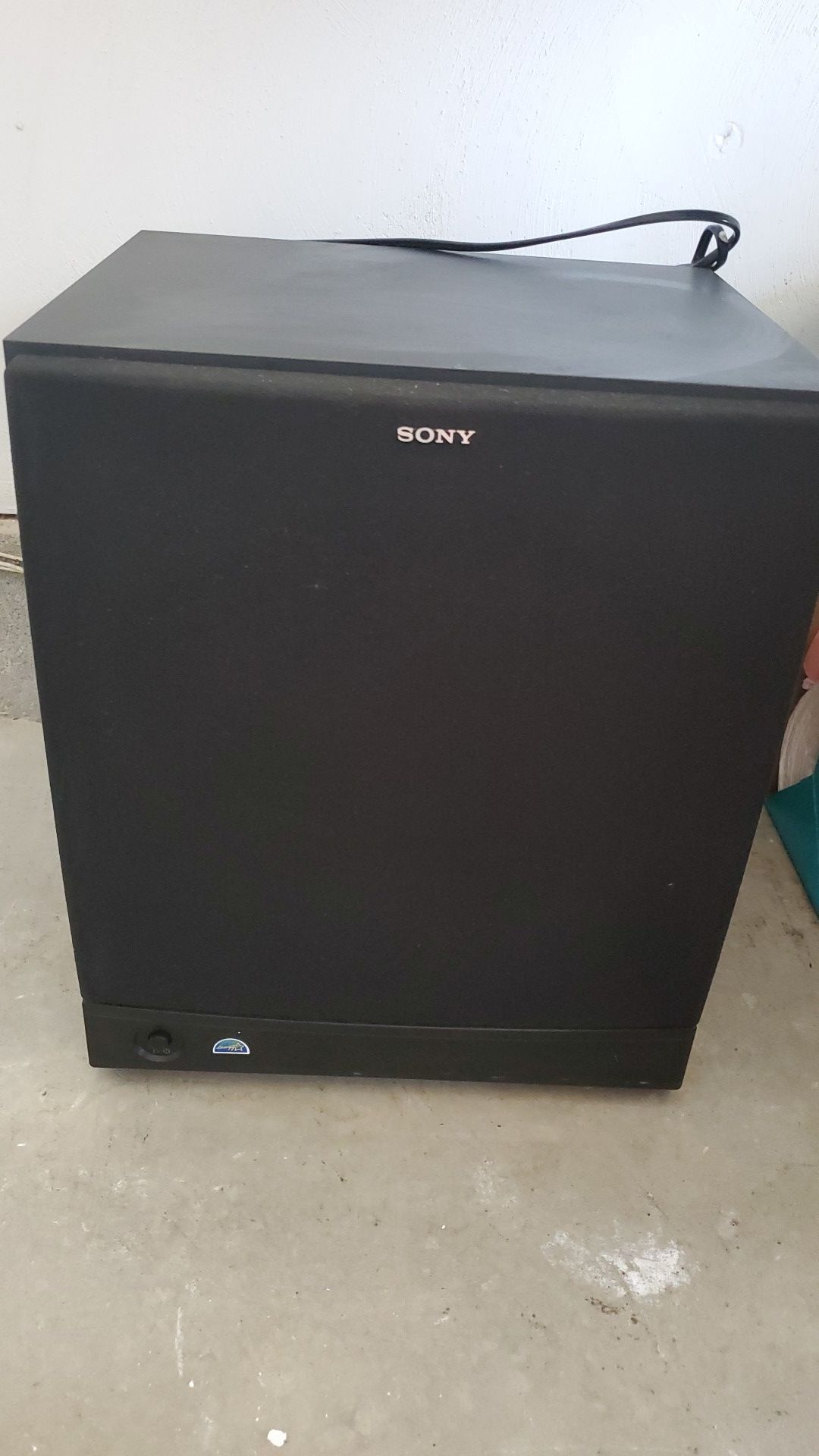 Sony subwoofer