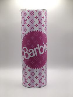 Barbie Iced Coffee Cup Tumbler Stainless Steel New Termo Thermo