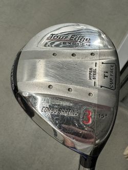 Tour Edge XCG 3W / 15 deg Combo Brazing Ti A-Flex