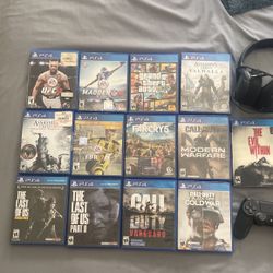 PS4 Games And Control PS4 Headphones