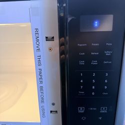 Microwave over the range stainless steel