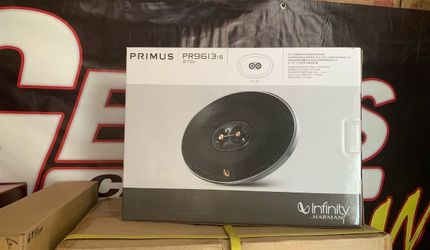 New Pair Infinity Primus 6x9 Inch 3-Way Multi-Element Speakers
