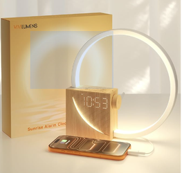 Vivilumens Sunrise Alarm Clock Sound Machine Nightlight