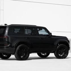 22” Vossen Wheels Gloss Black 6x139.7 New Wheels 