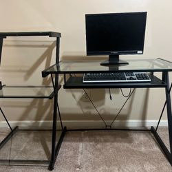 Glass Computer Desk