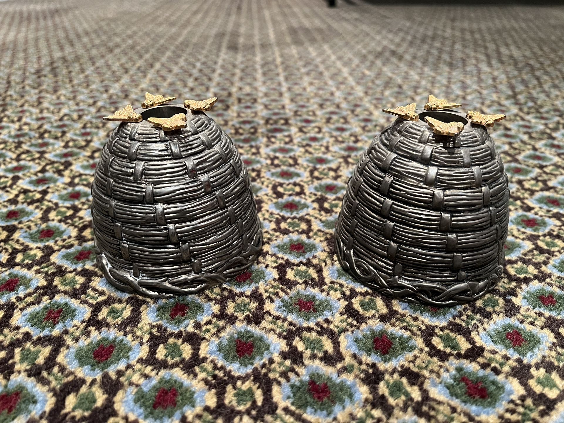Godinger Bee Hive Candle Holders