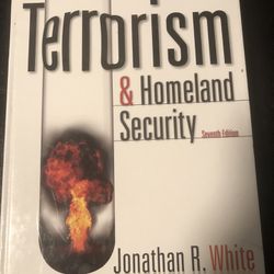 Terrorism and Homeland Security (Fifth Edition) (2006 Print) (Hardcover Textbook)