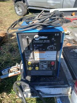 Miller thunderbolt ac/dc stick welder