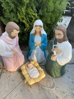 Nacimiento 4 Piezas Para Afuera