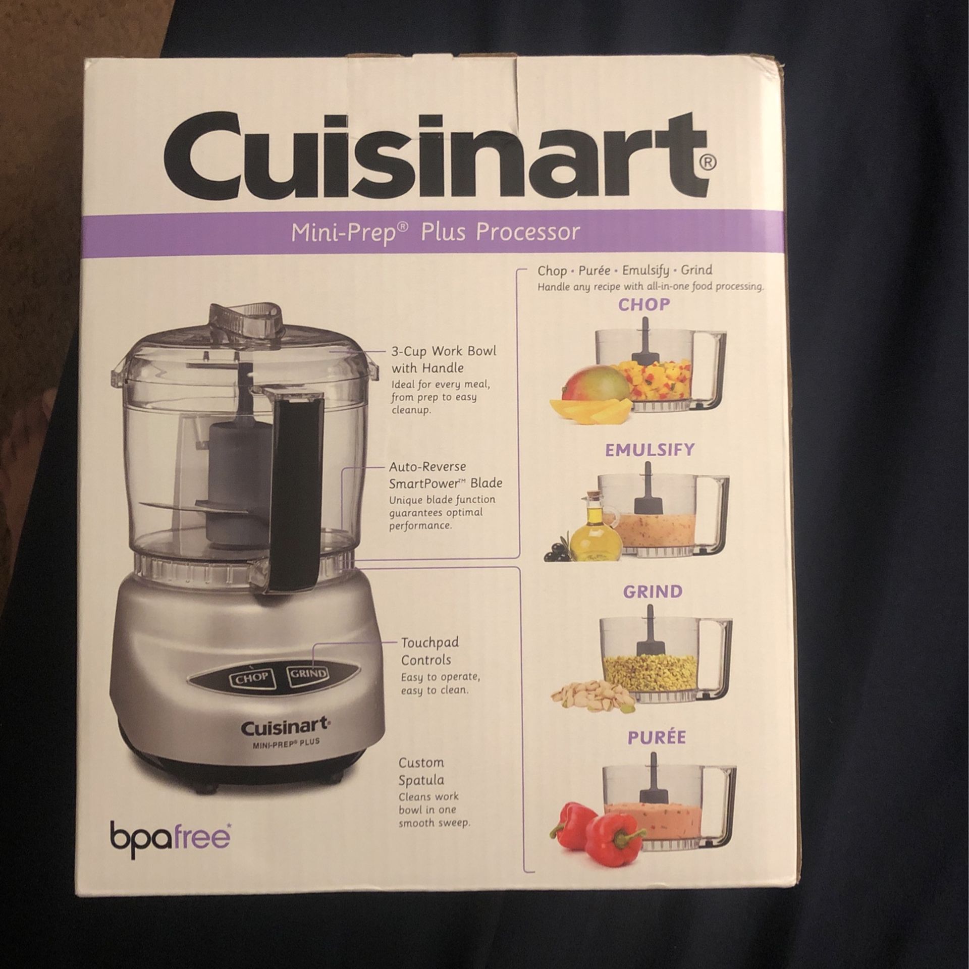 Brand New Cuisinart DLC2ABC MiniPrep Plus 24Ounce FoodProcessors