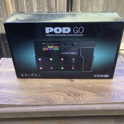 Line 6 Pod Go New In Box Version 2.50, Like Getting A Mini Helix Great XMAS Gift
